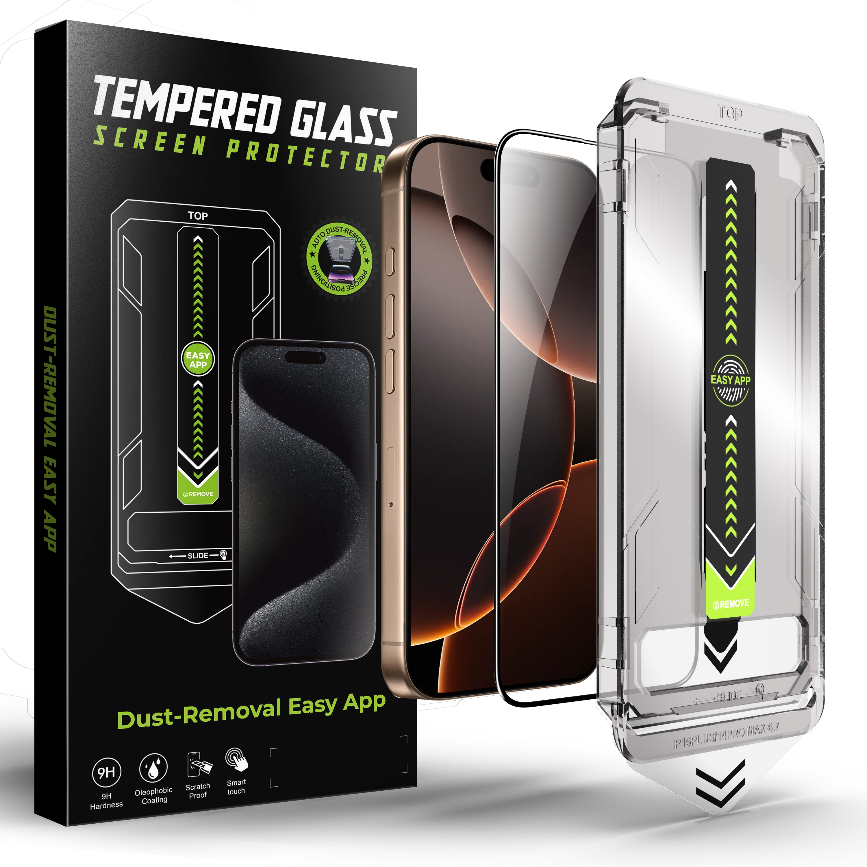 Tempered Glass Εύκολη Τοποθέτηση Phonebazaar.gr