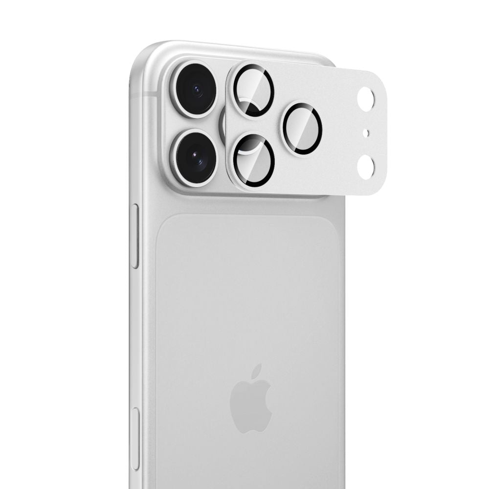 Tech-Protect Camfull Fit+ Προστατευτικό Κάμερας για iPhone 17 Pro - iPhone 18 Pro - Ασημί