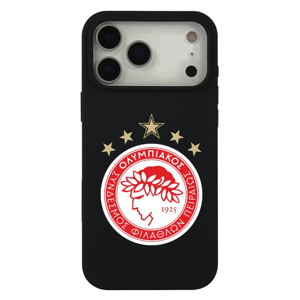 Θήκη Σιλικόνης Με Σχεδιο Ολυμπιακος - Iphone 17 Pro