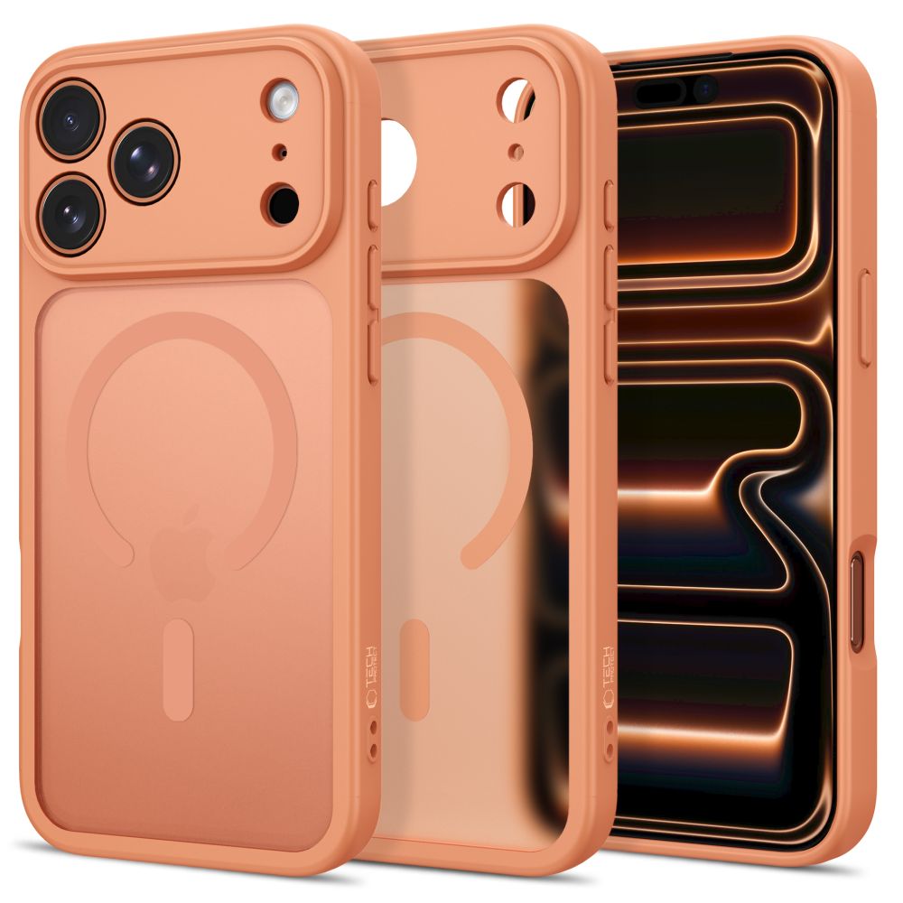 Θήκη Tech-Protect BASICMAG MagSafe iPhone 17 PRO MAX / 18 PRO MAX Cosmic Orange Ματ - iPhone 17 Pro Max