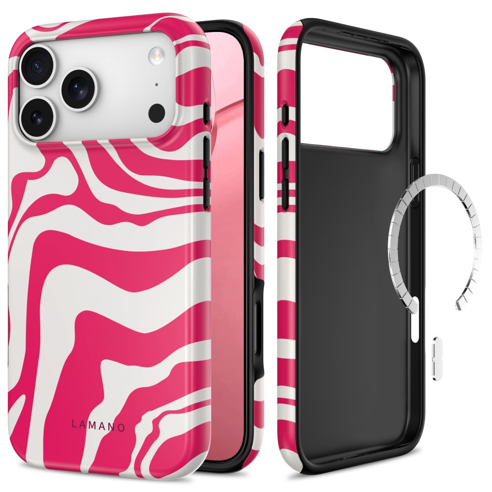 Θήκη Tech-Protect LAMANO MagSafe iPhone 17 PRO MAX / 18 PRO MAX FLAMINGO BLOOM - iPhone 17 Pro Max
