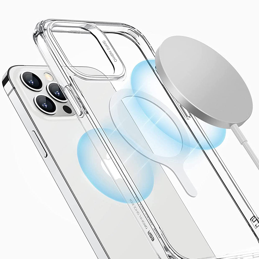 ESR - Adapter HaloLock (2 pack) - Compatible with MagSafe Wireless Charging, Universal Phone Ring for Samsung, iPhone - White