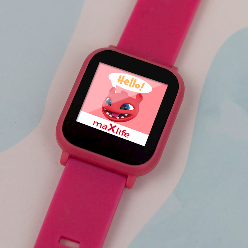 Παιδικό Smartwatch Maxlife MXSW-200 σε ροζ χρώμα