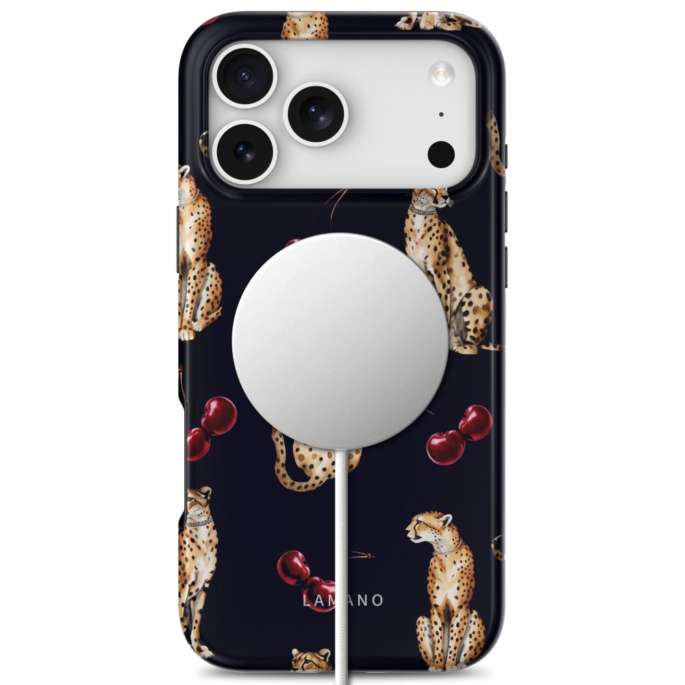 Θήκη Tech-Protect LAMANO MagSafe iPhone 17 PRO / 18 PRO Midnight Cherry - iPhone 17 Pro