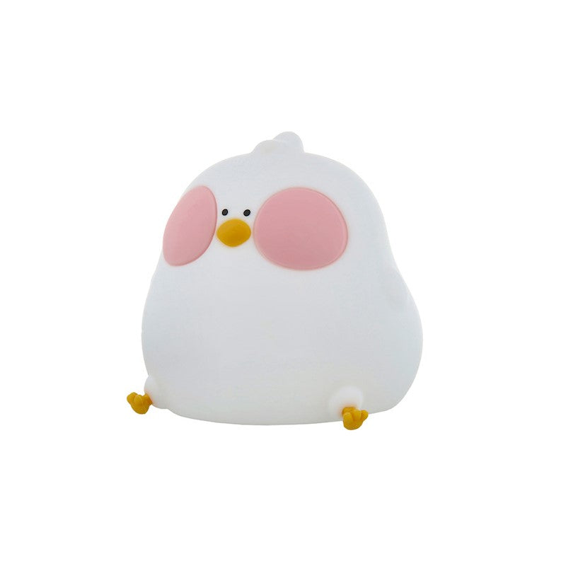 Forever Light LED Night Lamp Hungry Chicken FNL-10  Φωτιστικό νυκτός από μαλακή σιλικόνη με ενσωματωμένο χρονοδιακόπτη