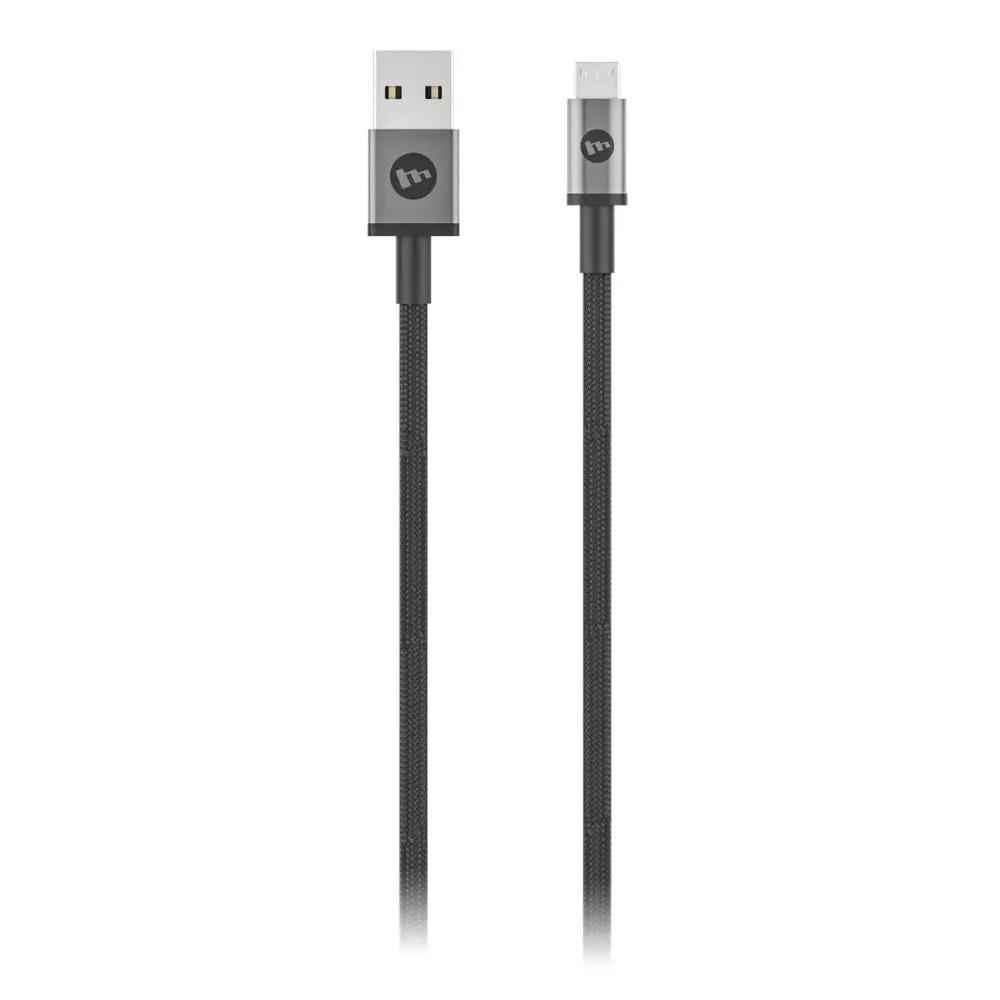Mophie Charging Cable Αλουμινένιο καλώδιο φόρτισης microUSB (1 μέτρο – μαύρο) – PhoneBazaar