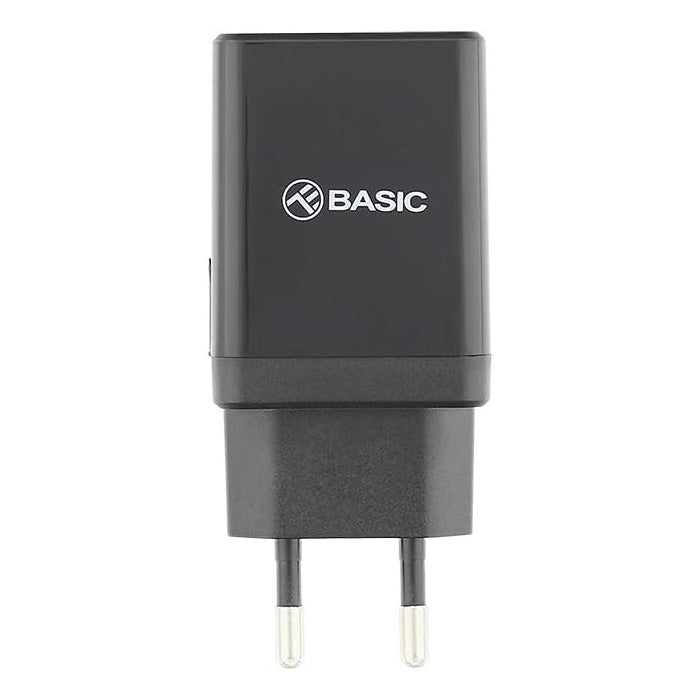 Tellur Dual USB Wall Charger 2.4A Φορτιστής δύο θυρών (2xUSB), σε μαύρο χρώμα