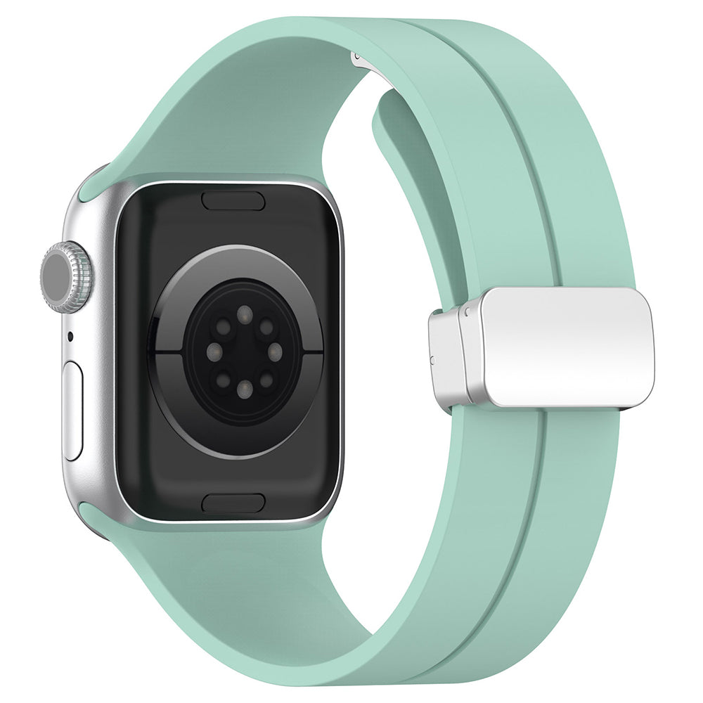 Techsuit - Watchband (W011) - Apple Watch 1/2/3/4/5/6/7/8/9/10/11/SE/SE 2/SE 3 (38/40/41/42mm) - Teal Green