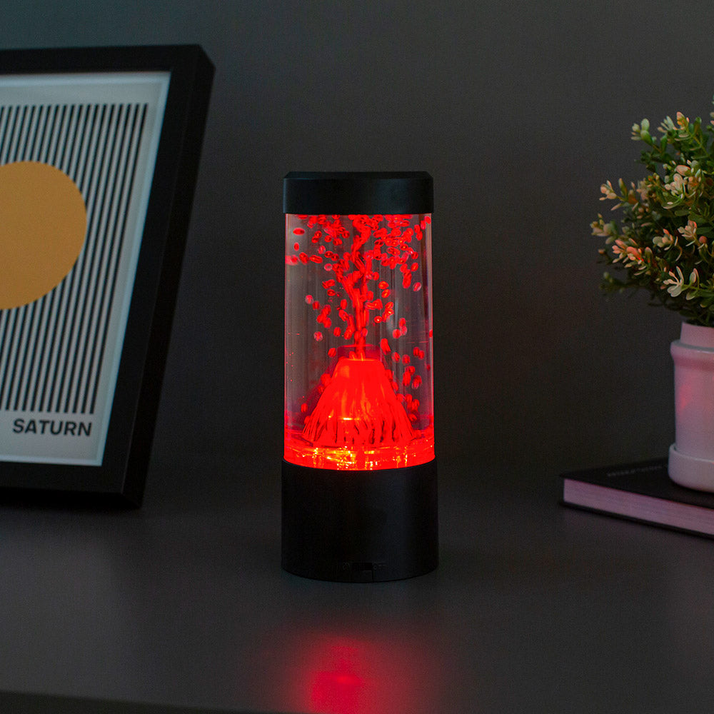 The Source Mini Volcano Round Lamp Διακοσμητικό Φωτιστικό LED για ατμοσφαιρικό φωτισμό του χώρου σας (97258) – USB/Μπαταρίας