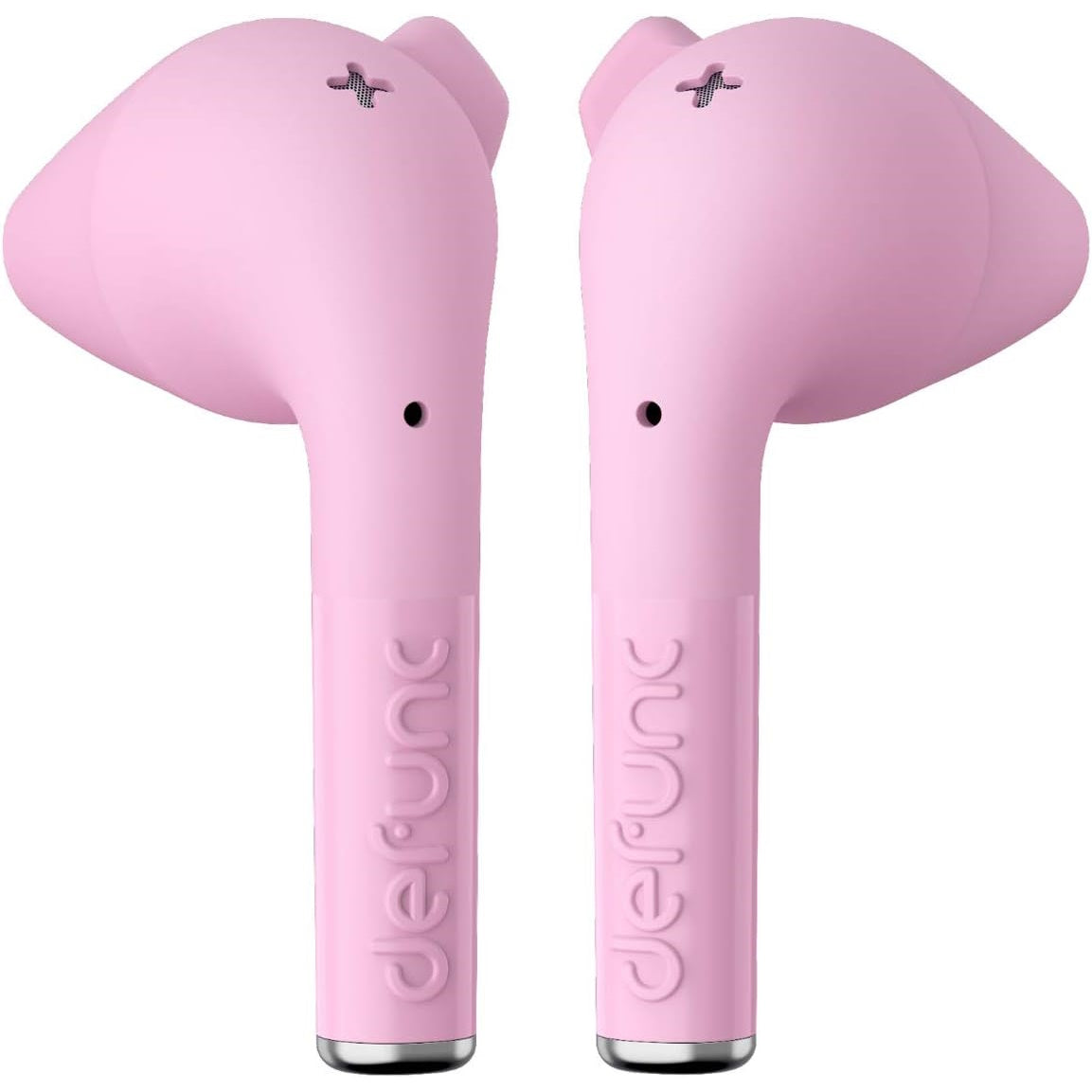 Defunc TRUE GO SLIM Bluetooth 5.2 Ασύρματα True Wireless Ακουστικά με θήκη (ροζ)