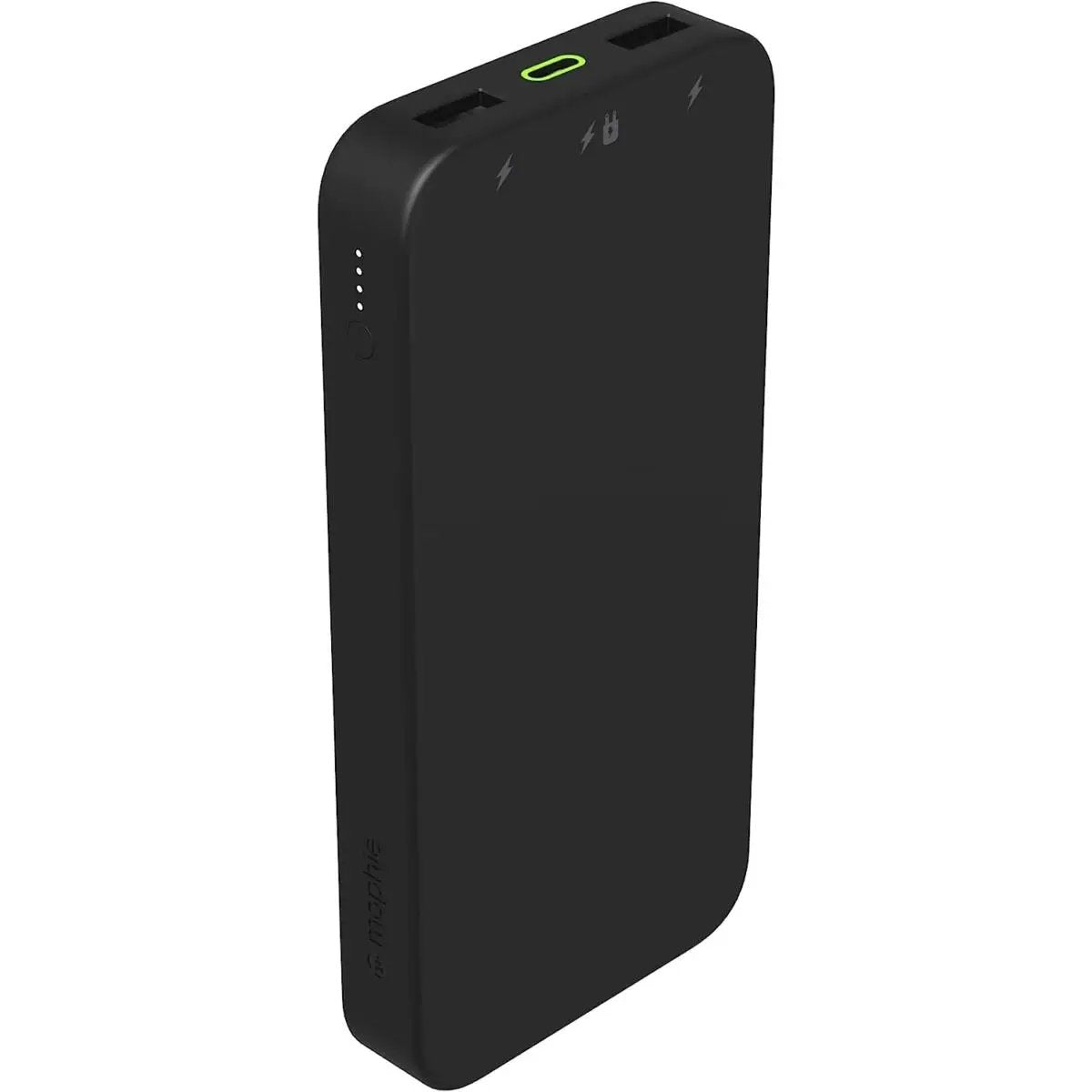 Mophie Powerstation 2023 Powerbank 10.000mAh με 2 θύρες USB-A και 1 θύρα USB-C (PowerDelivery 20W) σε μαύρο χρώμα – PhoneBazaar