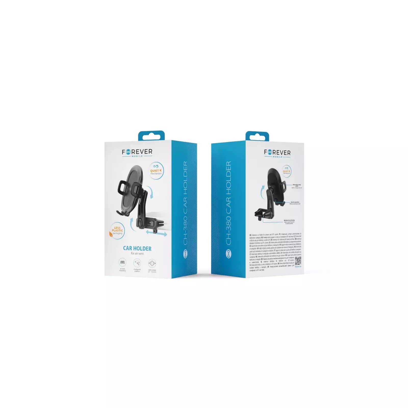 Forever - Universal Car Holder for air vent CH-380 - Black