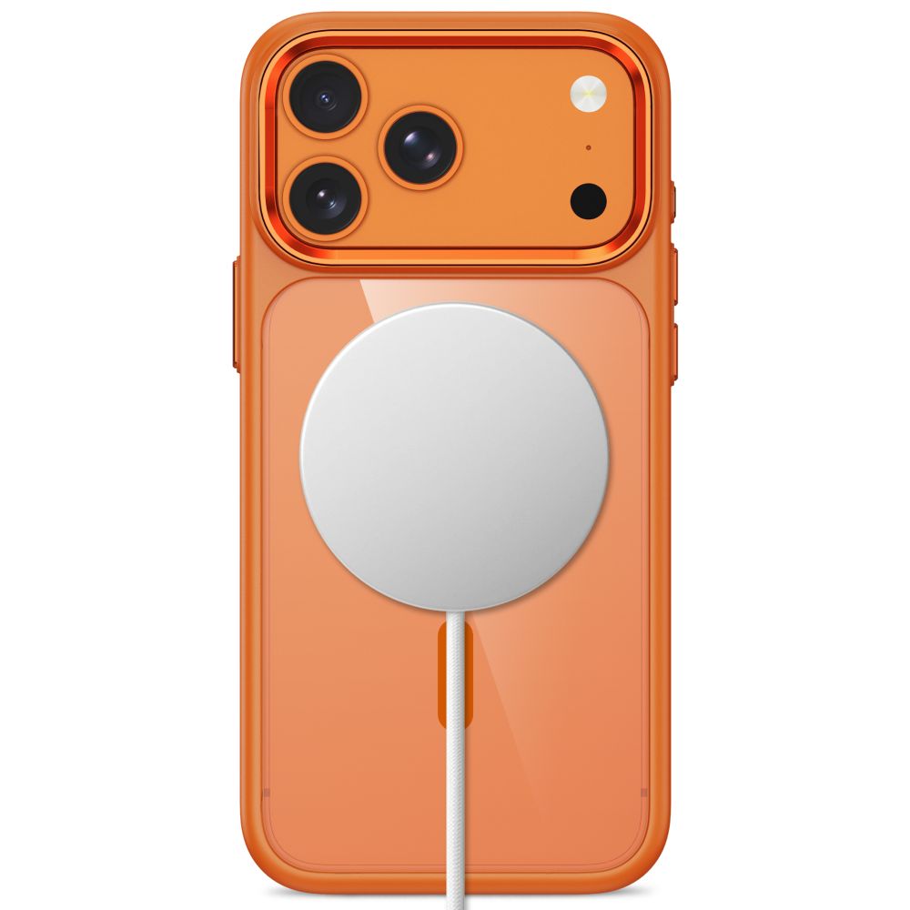 Θήκη Tech-Protect MAGMAT MagSafe CC iPhone 17 PRO MAX / 18 PRO MAX Cosmic Orange/Διάφανο - iPhone 17 Pro Max