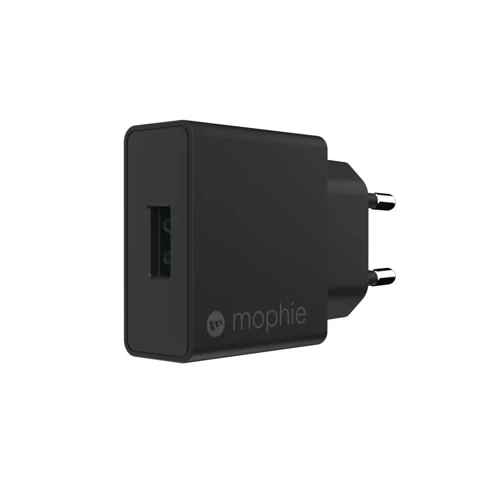 Mophie Wall Adapter Usb-a Οικιακος Φορτιστής Quick Charge Ισχυος 18w (μαυρος) – PhoneBazaar