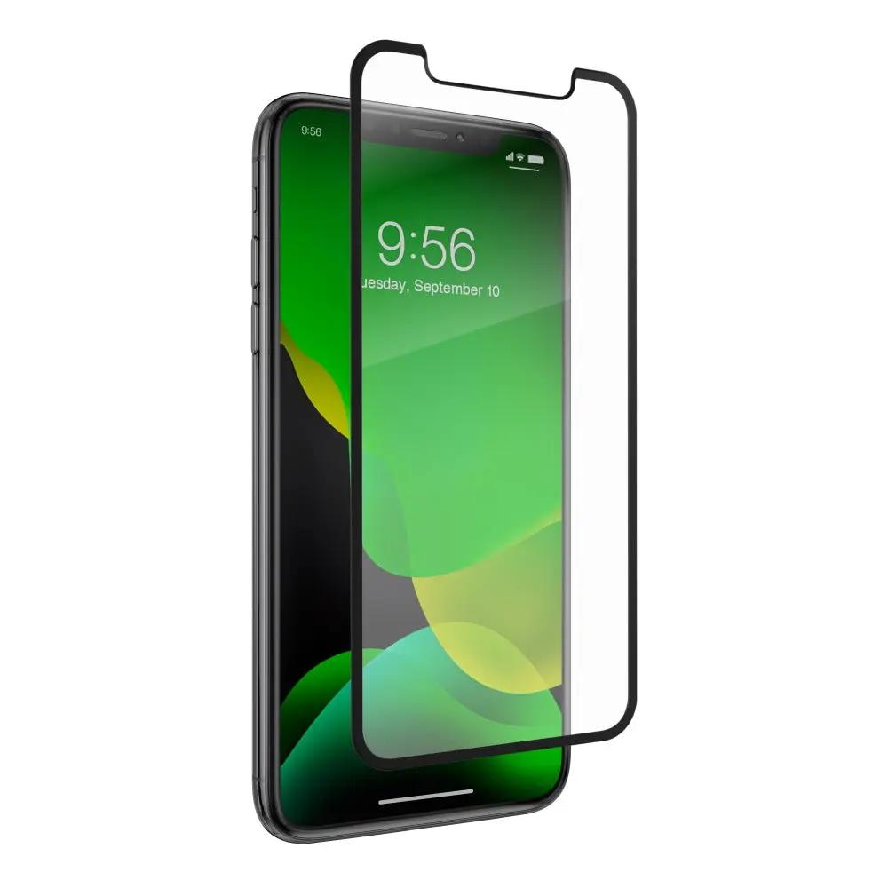 ZAGG InvisibleShield Full Face Tempered Glass Full Glue – iPhone 11 / Xr (μαύρο περίγραμμα) – PhoneBazaar