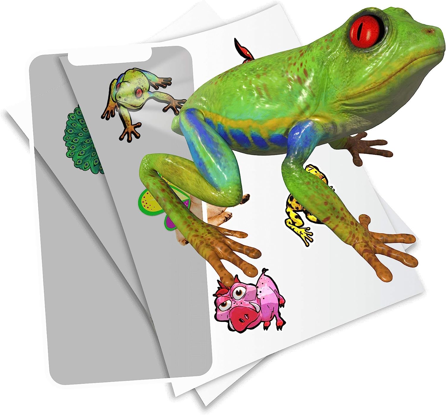 HoloToyz - Holo Heroes Augmented Reality Αυτοκόλλητα Επαυξημένης πραγματικότητας που ζωντανεύουν σε κινούμενα σχέδια