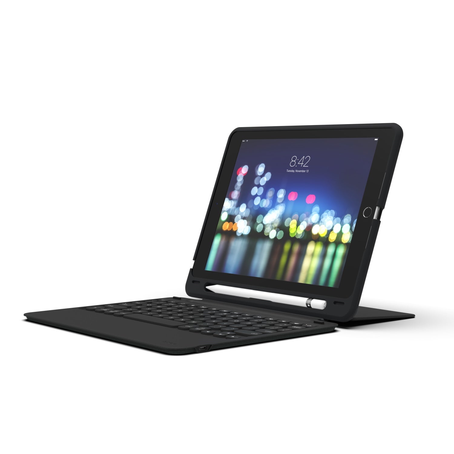 ZAGG Rugged Messenger Keyboard Case Ανθεκτική Θήκη με καπάκι για Apple iPad 10.2 inch σε μαύρο χρώμα – 103104693
