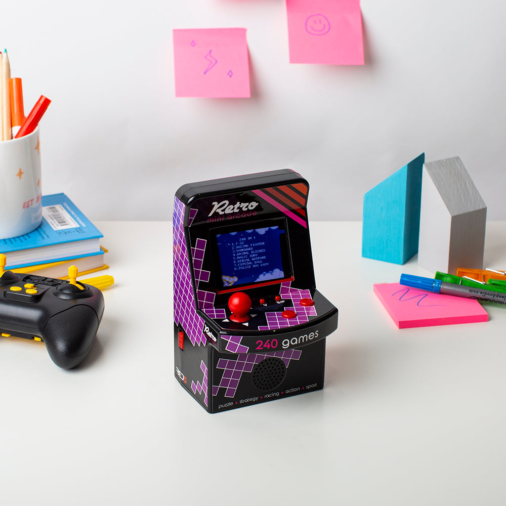 The Source Retro Mini Arcade Machine Λιλιπούτεια παιχνιδομηχανή με 240 retro παιχνίδια