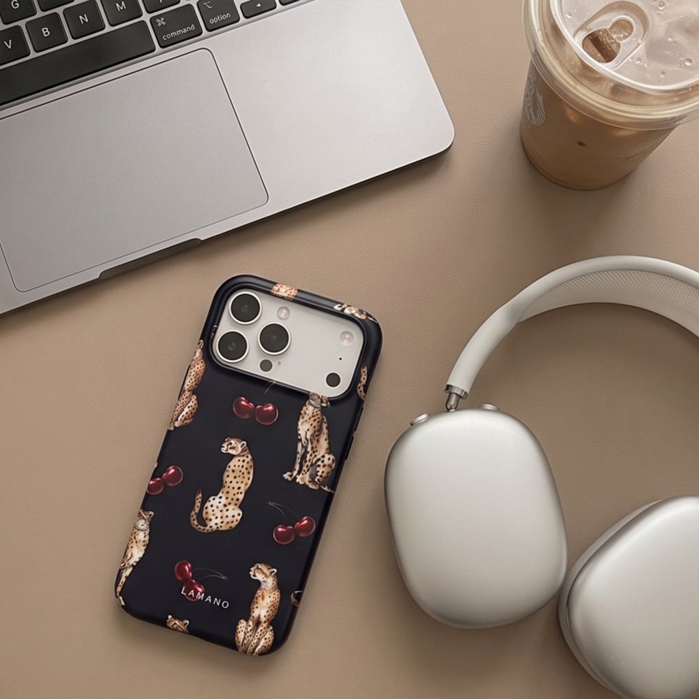Θήκη Tech-Protect LAMANO MagSafe iPhone 17 PRO / 18 PRO Midnight Cherry - iPhone 17 Pro