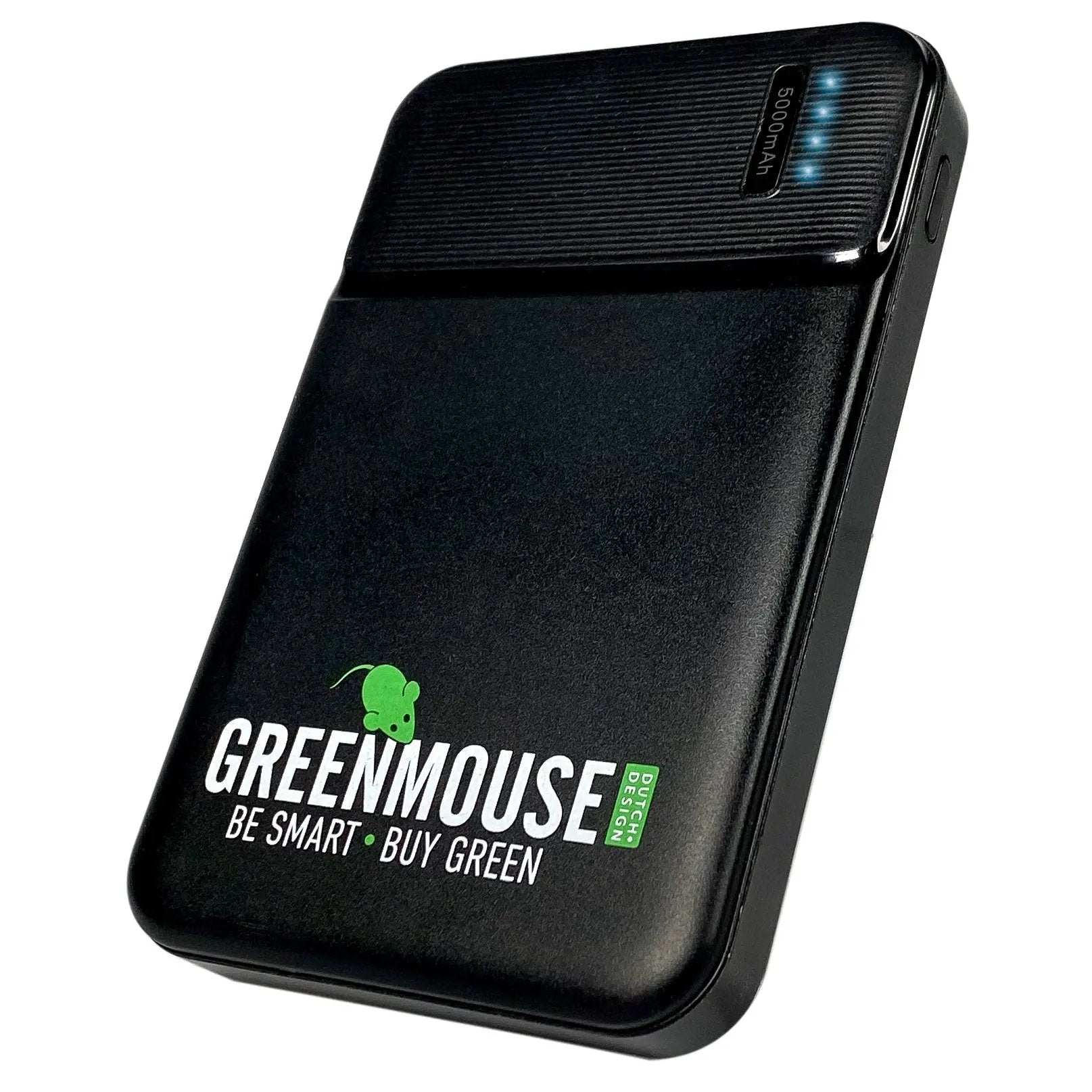 Φορητό Powerbank Mini 5000 mAh GreenMouse σε μαύρο χρώμα – 46956693 – PhoneBazaar