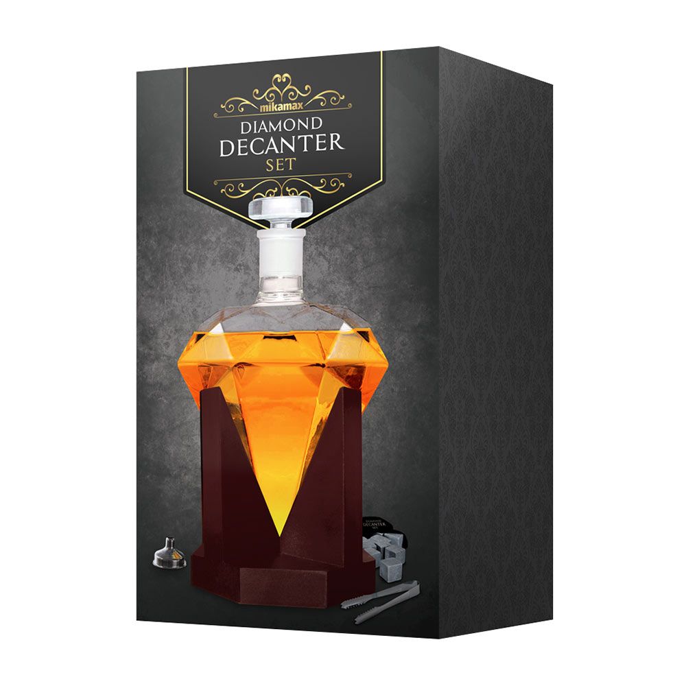 Diamond Decanter - Πολυτελής Καράφα με Διαχρονική Αίσθηση Κομψότητας