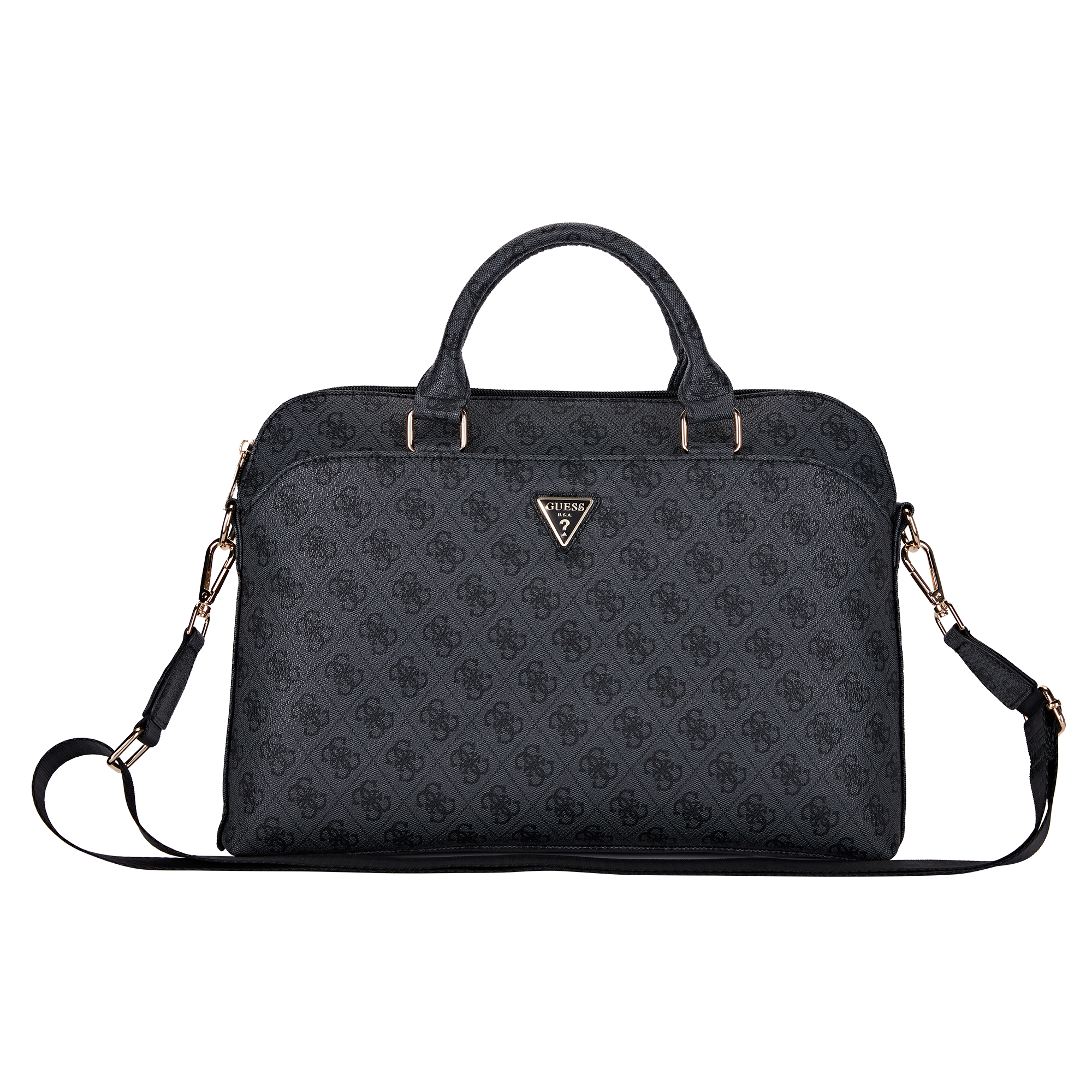 Guess Grained 4G Logo Computer Bag 15"-16" (Black για GUCB15P4DPTK) – PhoneBazaar