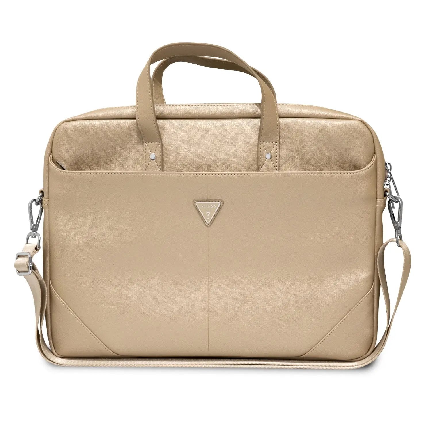 Guess 4G Uptown Computer Bag Τσάντα κατάλληλη για laptop 15" (Beige για GUCB15PSATLE) – PhoneBazaar
