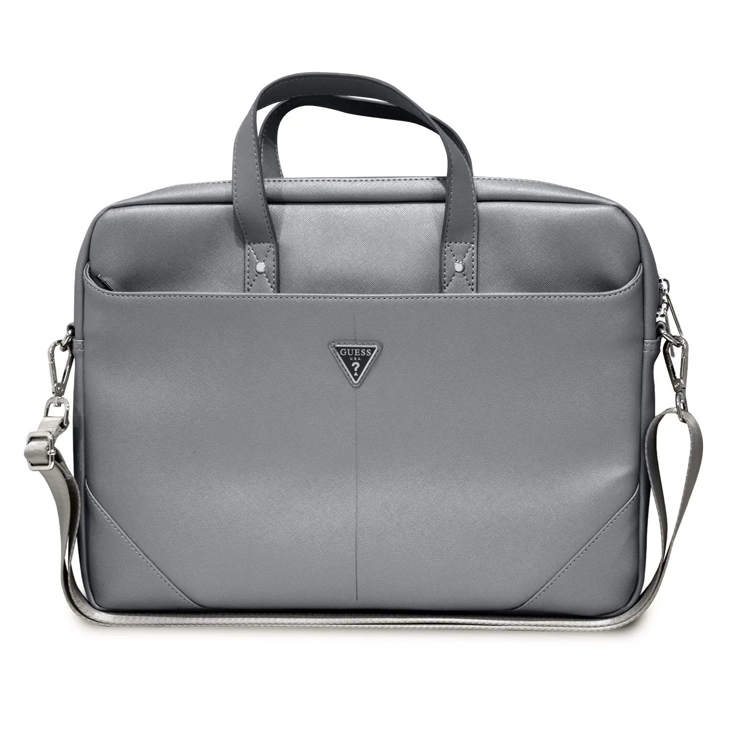 Guess 4G Uptown Computer Bag Τσάντα κατάλληλη για laptop 15" (Silver για GUCB15PSATLG) – PhoneBazaar