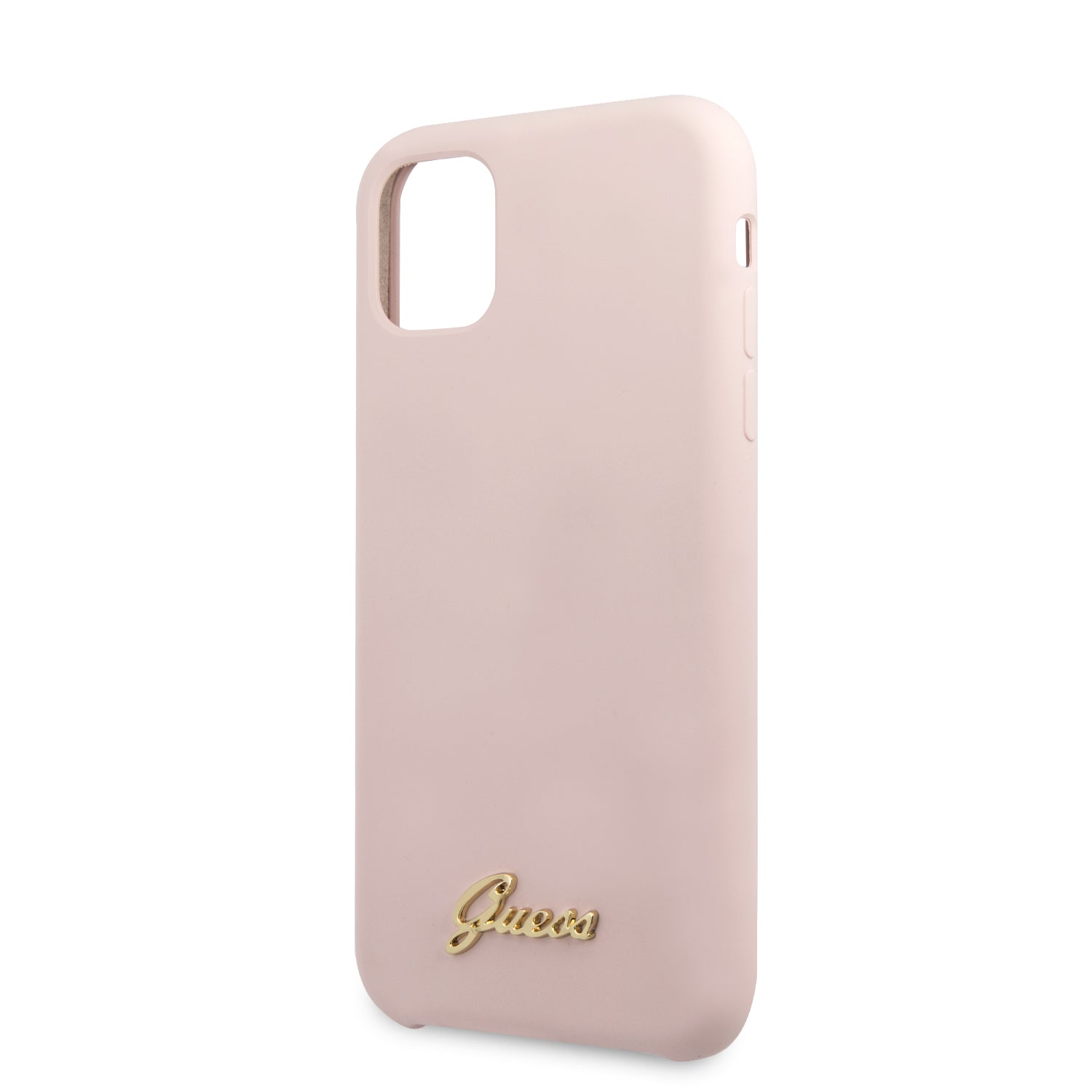 Guess “Vintage Script Gold Logo Collection” Σκληρή Θήκη προστασίας από σιλικόνη – Apple iPhone 11 Pro Max (Light Pink  – GUHCN65LSLMGLP)
