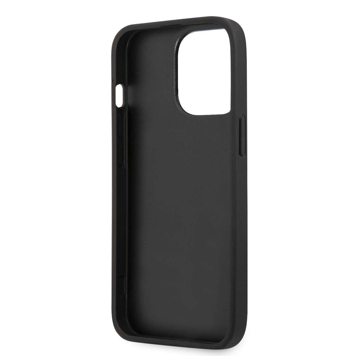 Guess "4G Logo Collection" Hard Case PU Leather Θήκη προστασίας από δερματίνη – iPhone 13 Pro (Μαύρη)