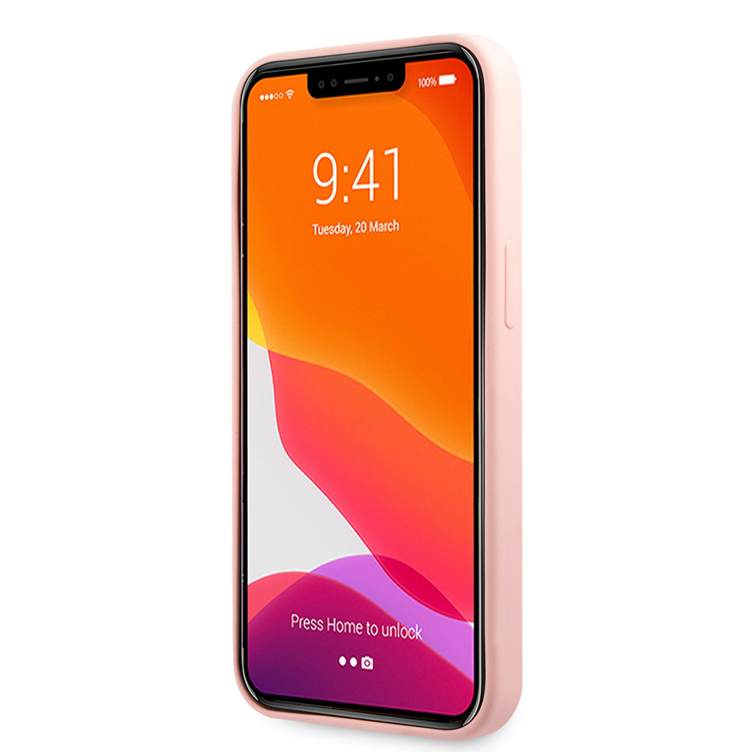 Guess "4G Logo Collection" Θήκη προστασίας από σιλικόνη – iPhone 13 Pro Max (Ροζ)