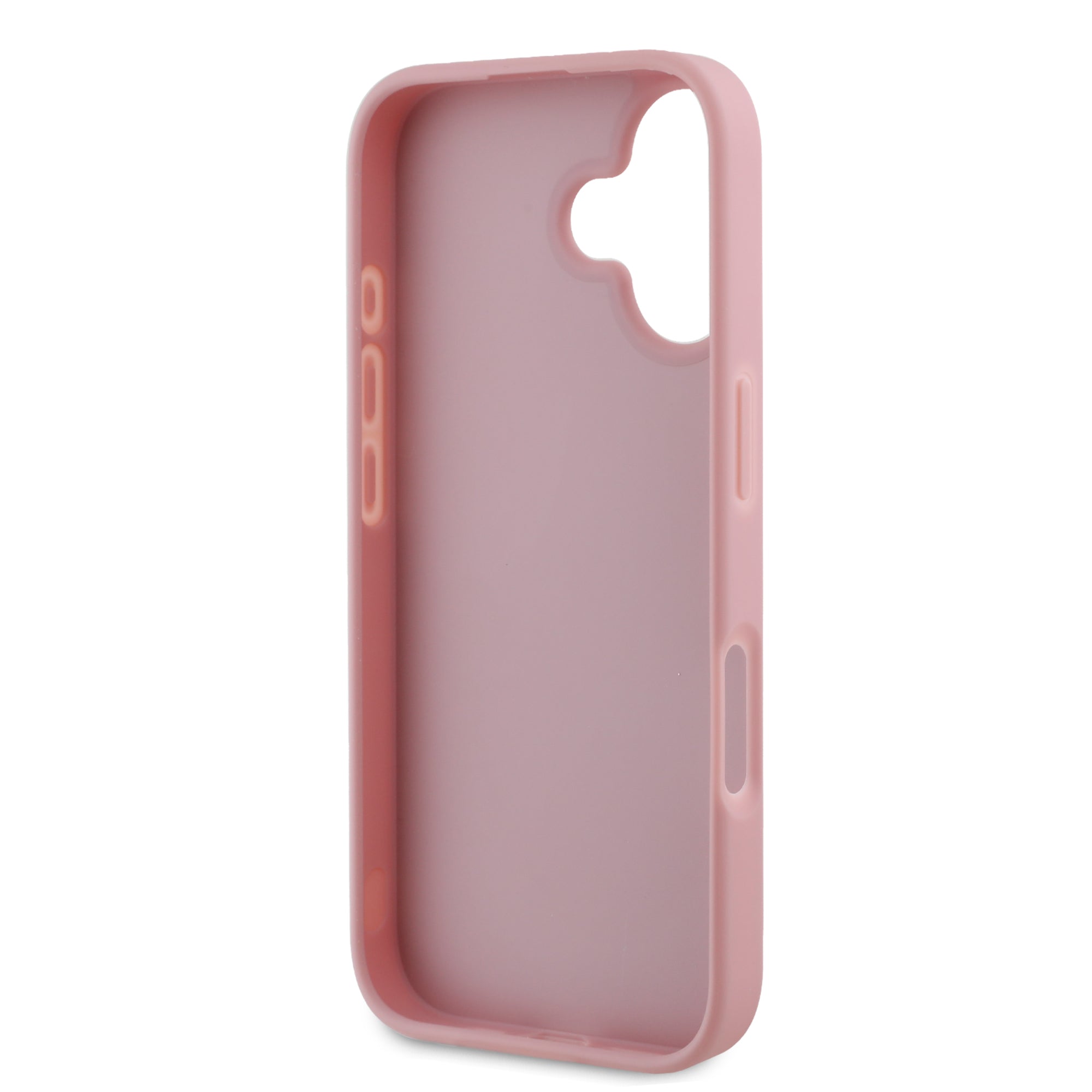 Guess Fixed Glitter Big 4G Logo Case Θήκη προστασίας από σιλικόνη– iPhone 16 (Ροζ – GUHCP16SHG4SGP)