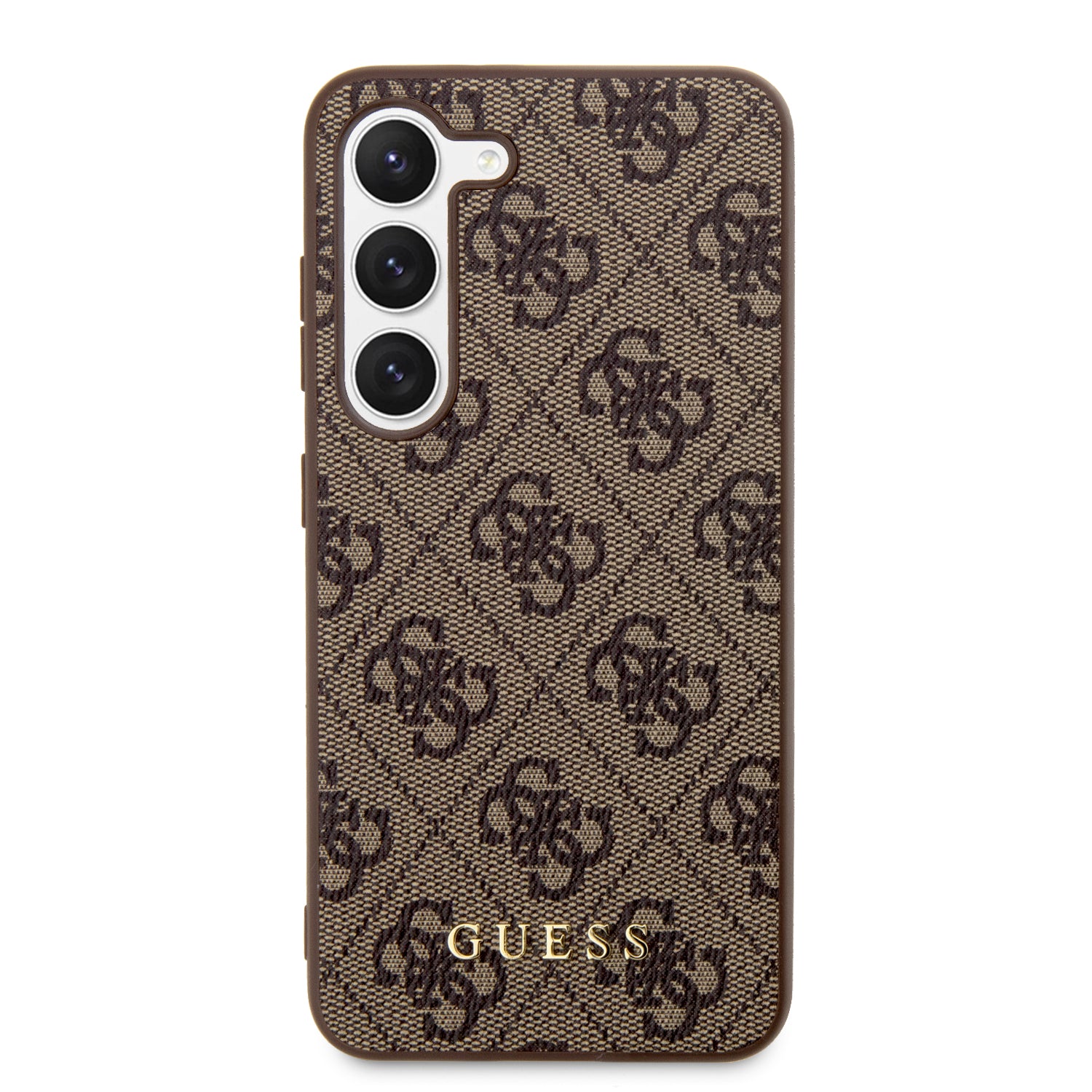 Guess “4G  Metal Gold Logo Collection” Θηκη Προστασιας "Saffiano" – Samsung Galaxy S23 S911 (Καφέ)