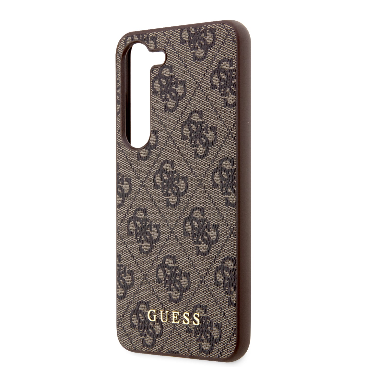 Guess “4G  Metal Gold Logo Collection” Θηκη Προστασιας "Saffiano" – Samsung Galaxy S23 S911 (Καφέ)