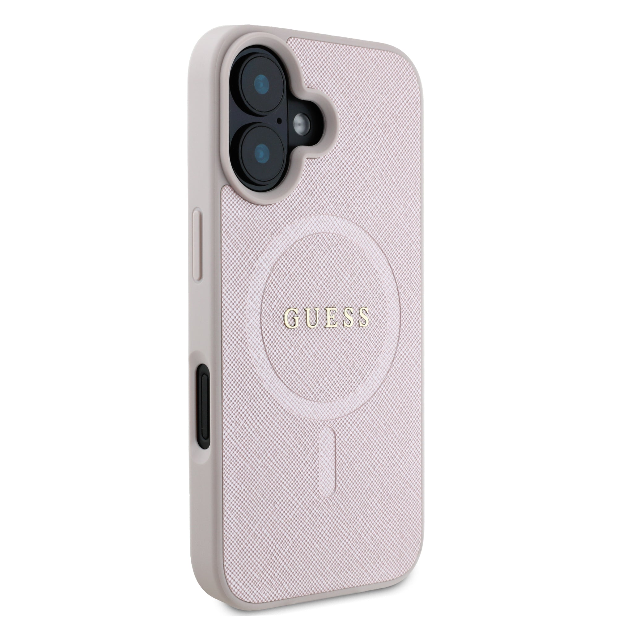 Guess Magsafe Hard Case Θήκη προστασίας από σκληρό πλαστικό – iPhone 16 (Ροζ – GUHMP16SPSAHMCP)