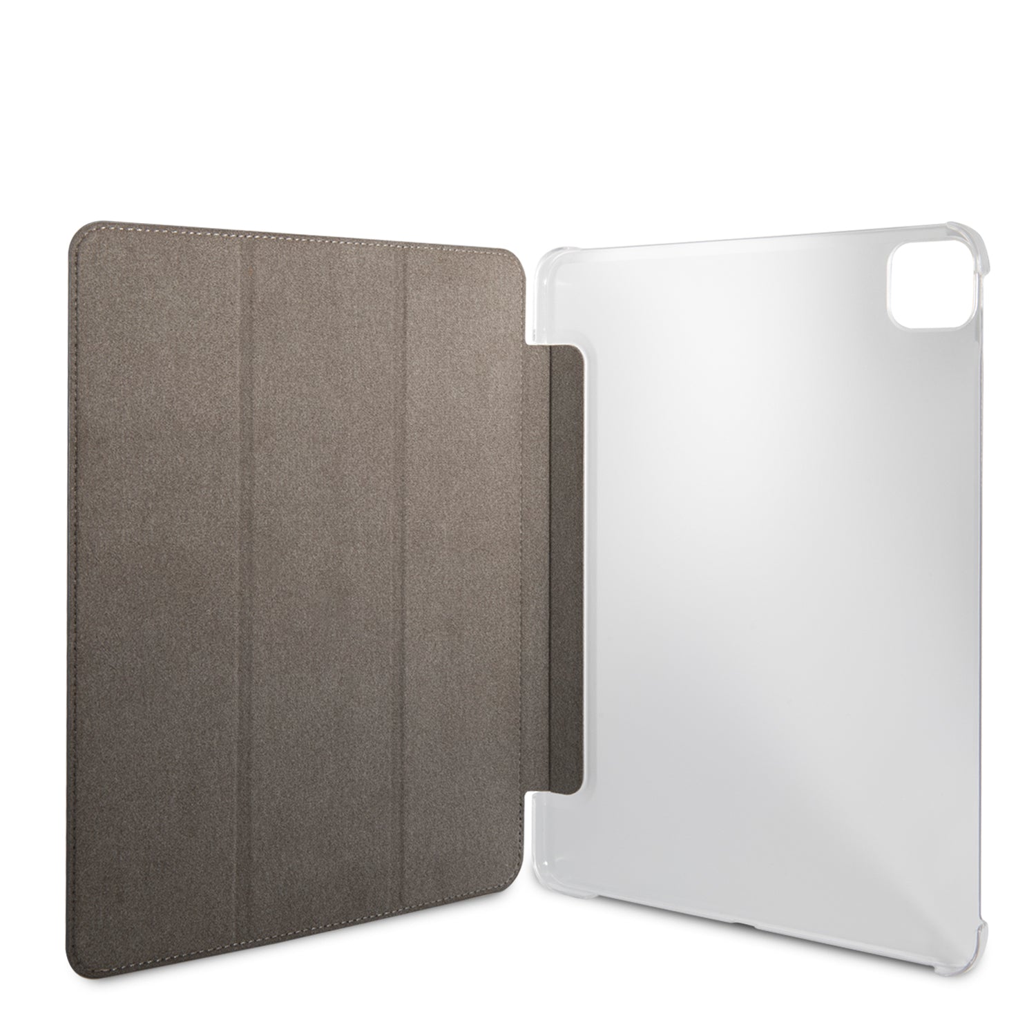 Guess 4G Logo Saffiano Collection Book Cover Θήκη κατάλληλη για Apple iPad Pro 2021 12,9" (Pink - GUIC12G4GFPI)