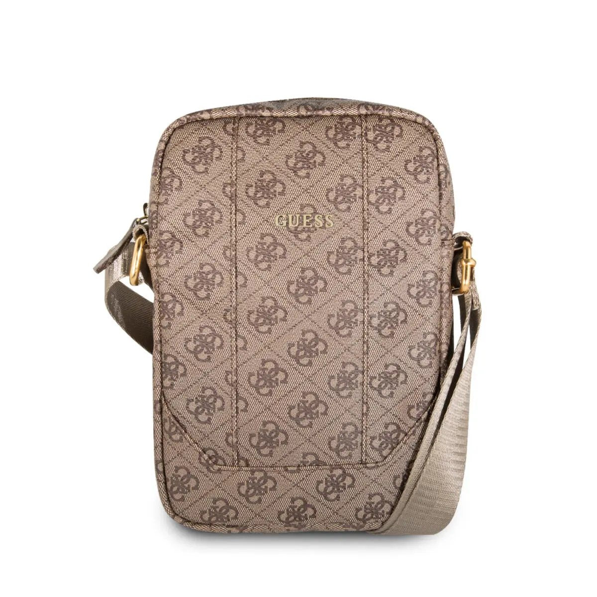 Guess 4G Uptown Tablet Bag Τσαντάκι από δερματίνη κατάλληλο για tablet 10" (Brown για GUTB104GB) – PhoneBazaar
