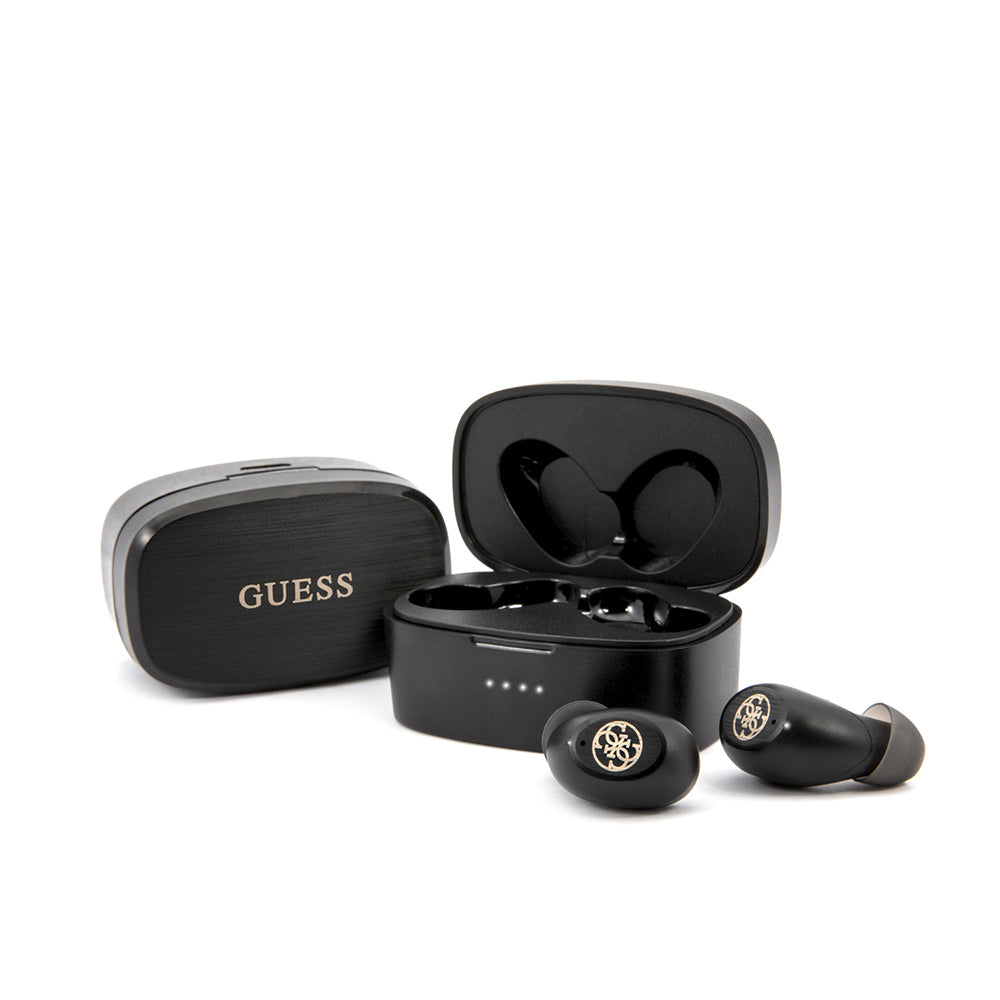 Guess Bluetooth Stereo Headset 5.0 True Wireless Ασύρματα Ακουστικά & Θήκη Φορτισης (μαυρα για Gutwsjl4gbk) – PhoneBazaar
