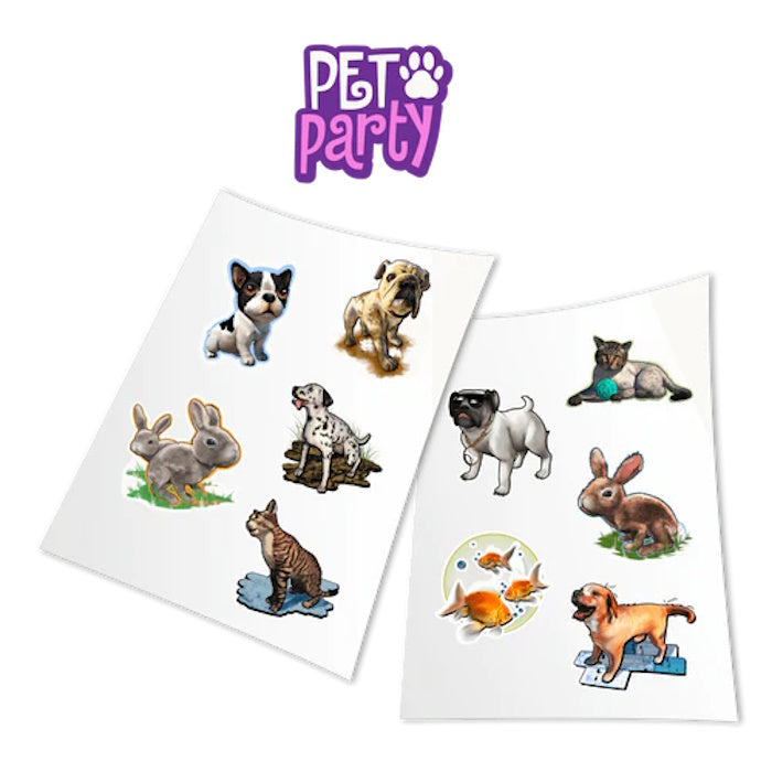 HoloToyz - Pet Party Augmented Reality Αυτοκόλλητα Επαυξημένης πραγματικότητας που ζωντανεύουν σε κινούμενα σχέδια