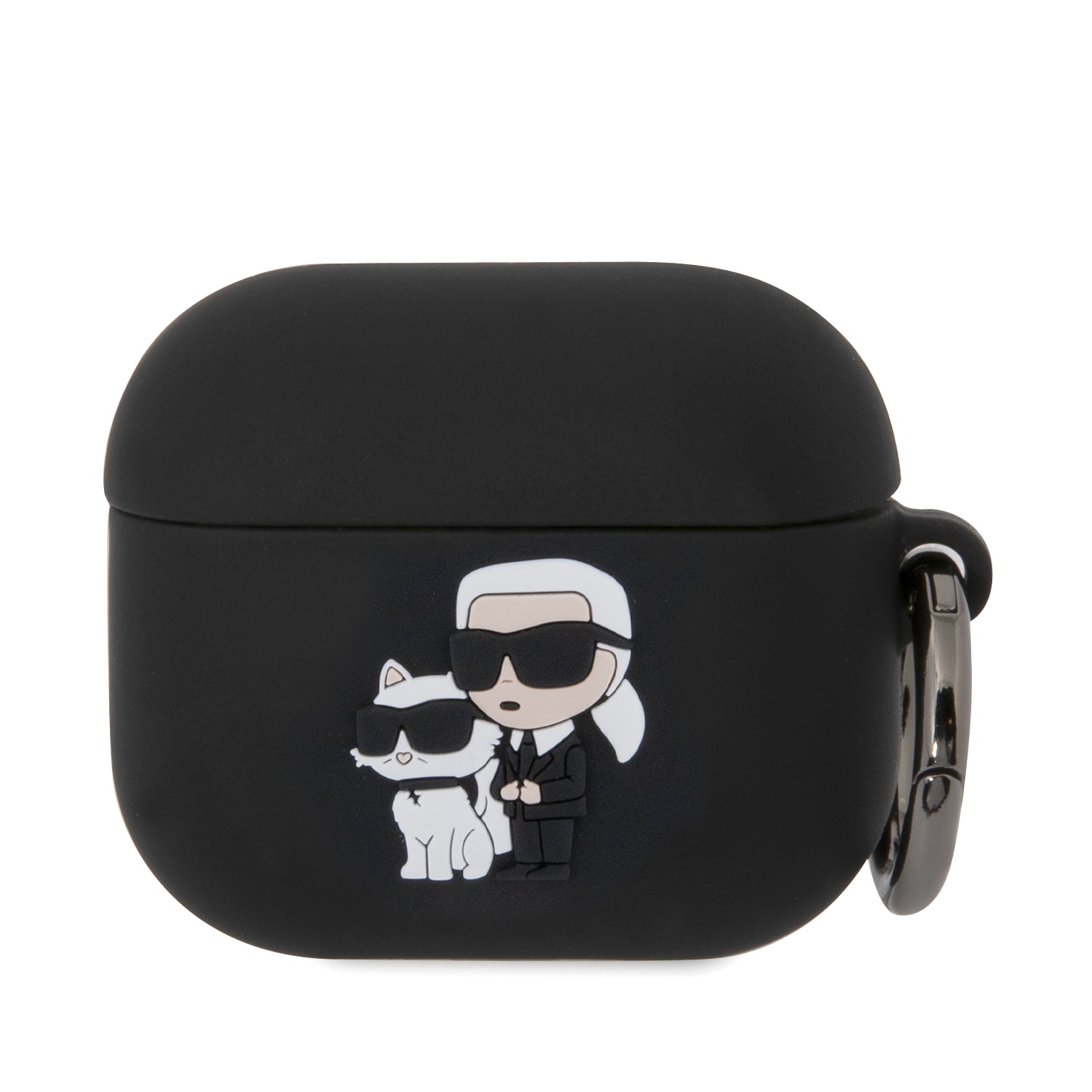Karl Lagerfeld 3D Logo NFT Karl’s Head Θήκη προστασίας από σιλικόνη – Apple AirPods 3 (Black – KLA3RUNKC) – PhoneBazaar