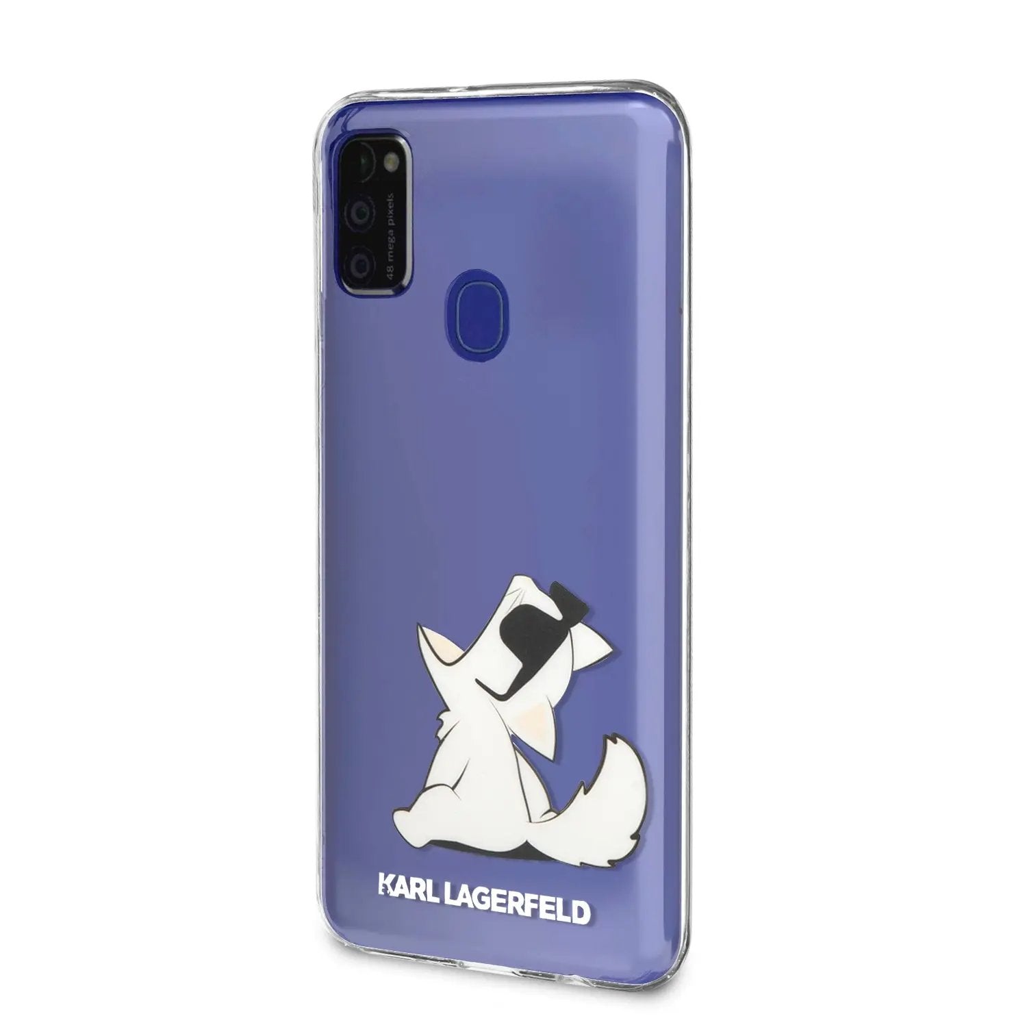 Karl Lagerfeld “Choupette Fun” Hard Case Θήκη προστασίας από σιλικόνη – Samsung Galaxy M21/M215 (Clear) – PhoneBazaar