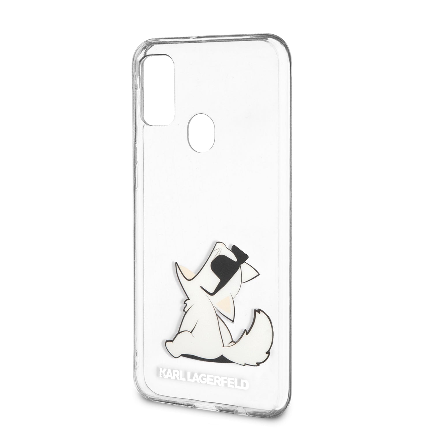 Karl Lagerfeld “Choupette Fun” Hard Case Θήκη προστασίας από σιλικόνη – Samsung Galaxy M21/M215 (Clear)