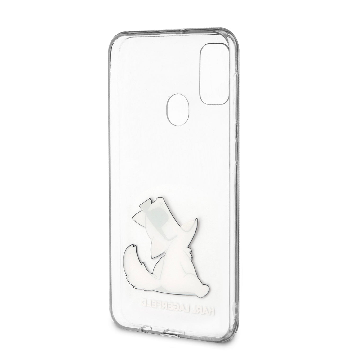 Karl Lagerfeld “Choupette Fun” Hard Case Θήκη προστασίας από σιλικόνη – Samsung Galaxy M21/M215 (Clear)