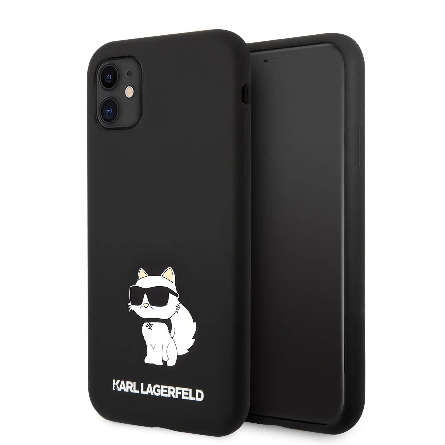 Karl Lagerfeld Silicone Case Choupette Body Θήκη Προστασίας Απο Σιλικόνη – Iphone 11 (μαυρο – Klhcn61snchbck) – PhoneBazaar