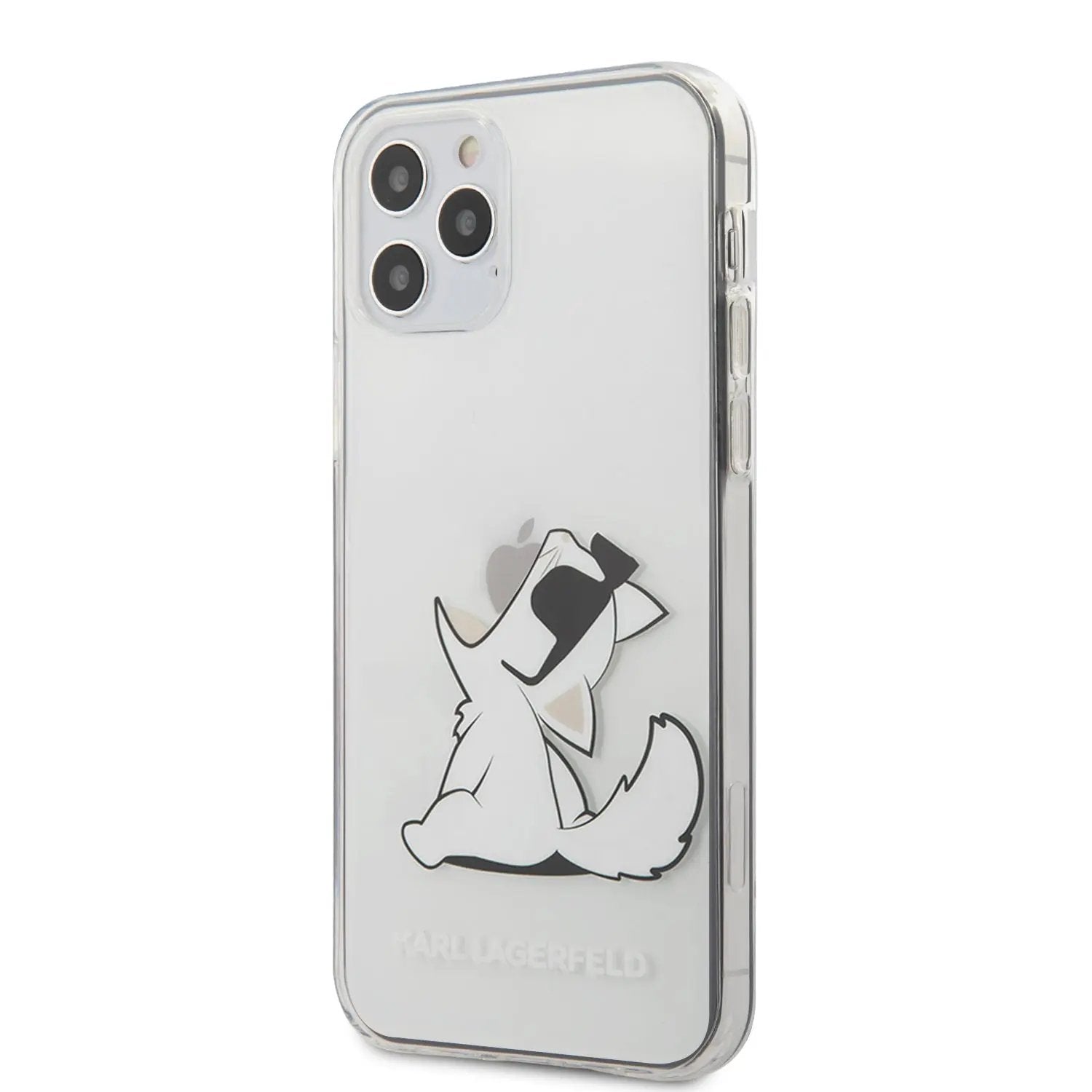 Karl Lagerfeld "Choupette Fun" Hard Case Θήκη προστασίας από σιλικόνη – iPhone 12 Pro Max (Clear) – PhoneBazaar