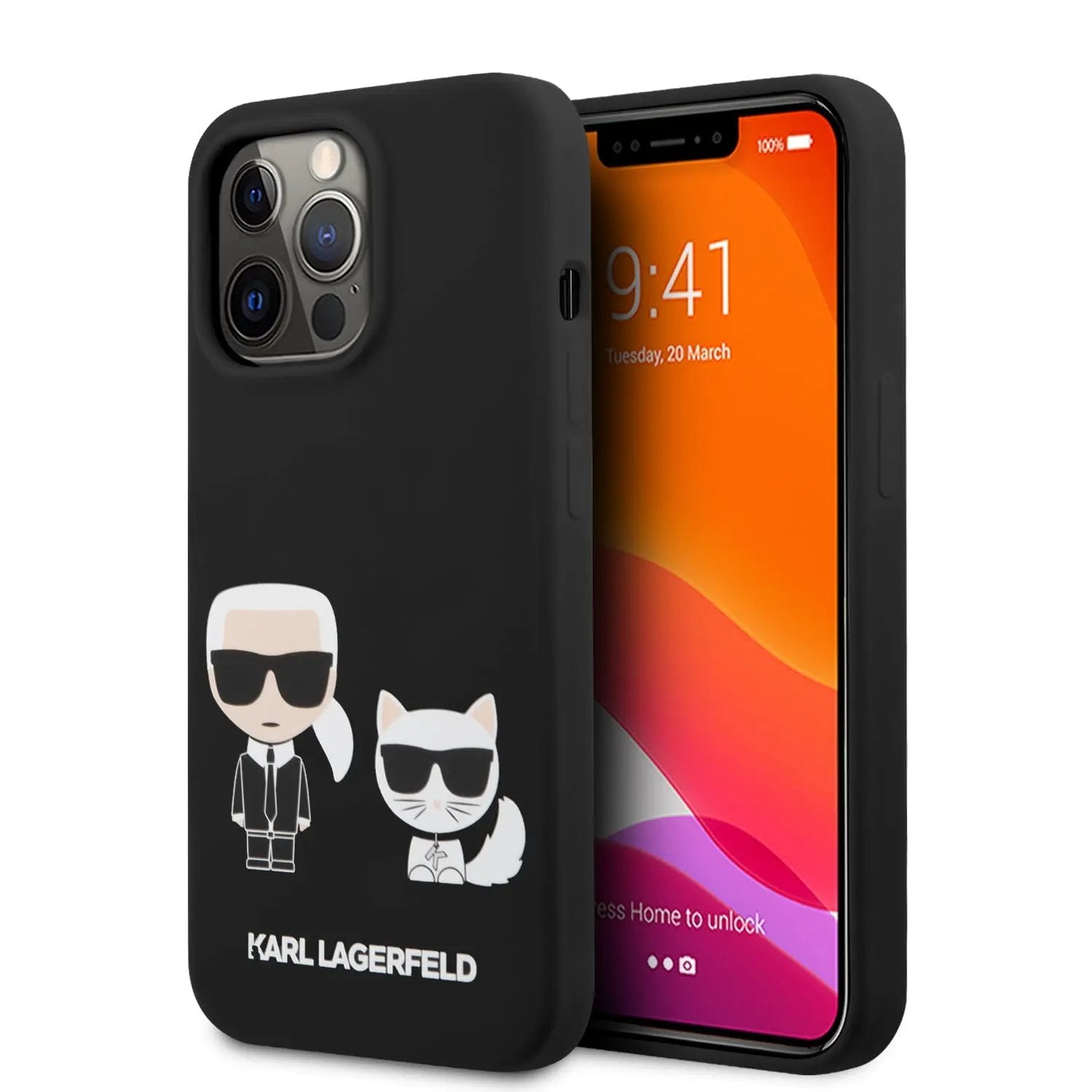 Karl Lagerfeld Hard Case Karl+choupette Θήκη Προστασίας – Iphone 13 Pro Max (black) – PhoneBazaar