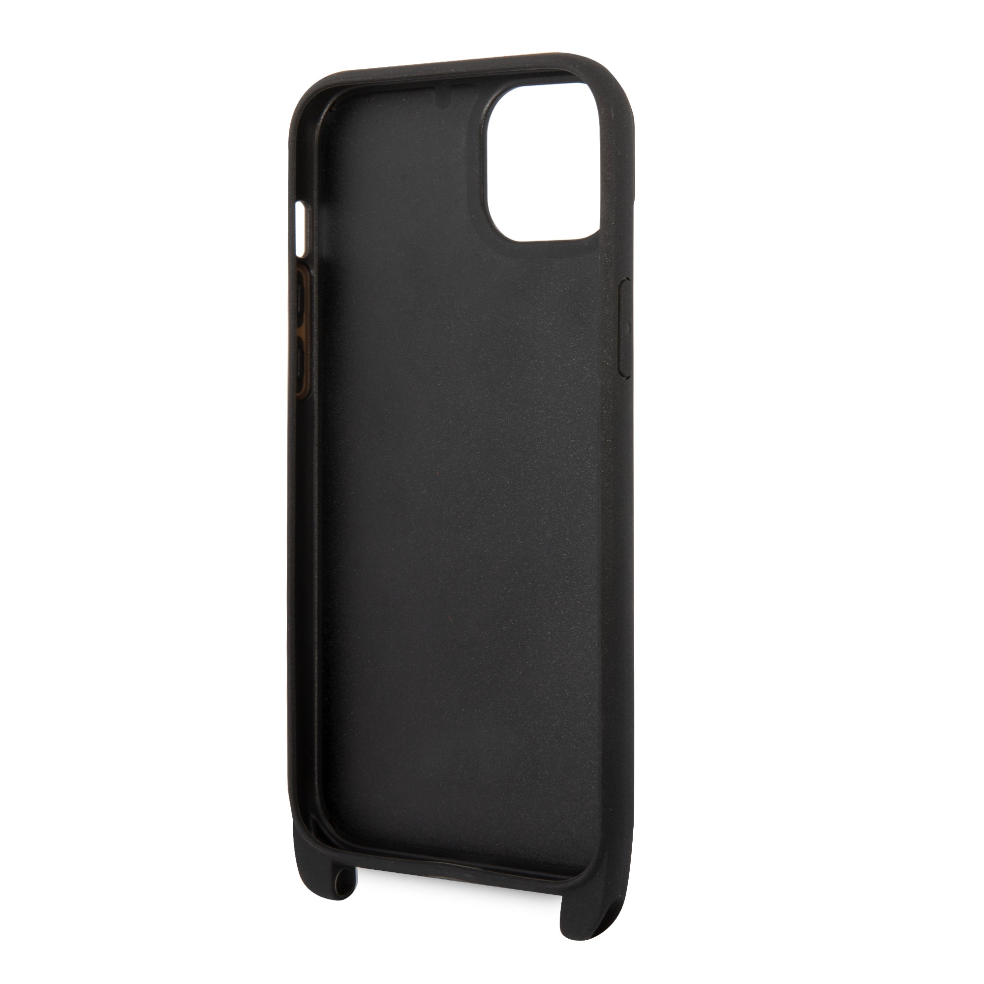 Karl Lagerfeld Monogram Plaque Logo PU Leather Case Θήκη προστασίας από δερματίνη – iPhone 14 Plus (Μαύρο – KLHCP14MSTMMK)