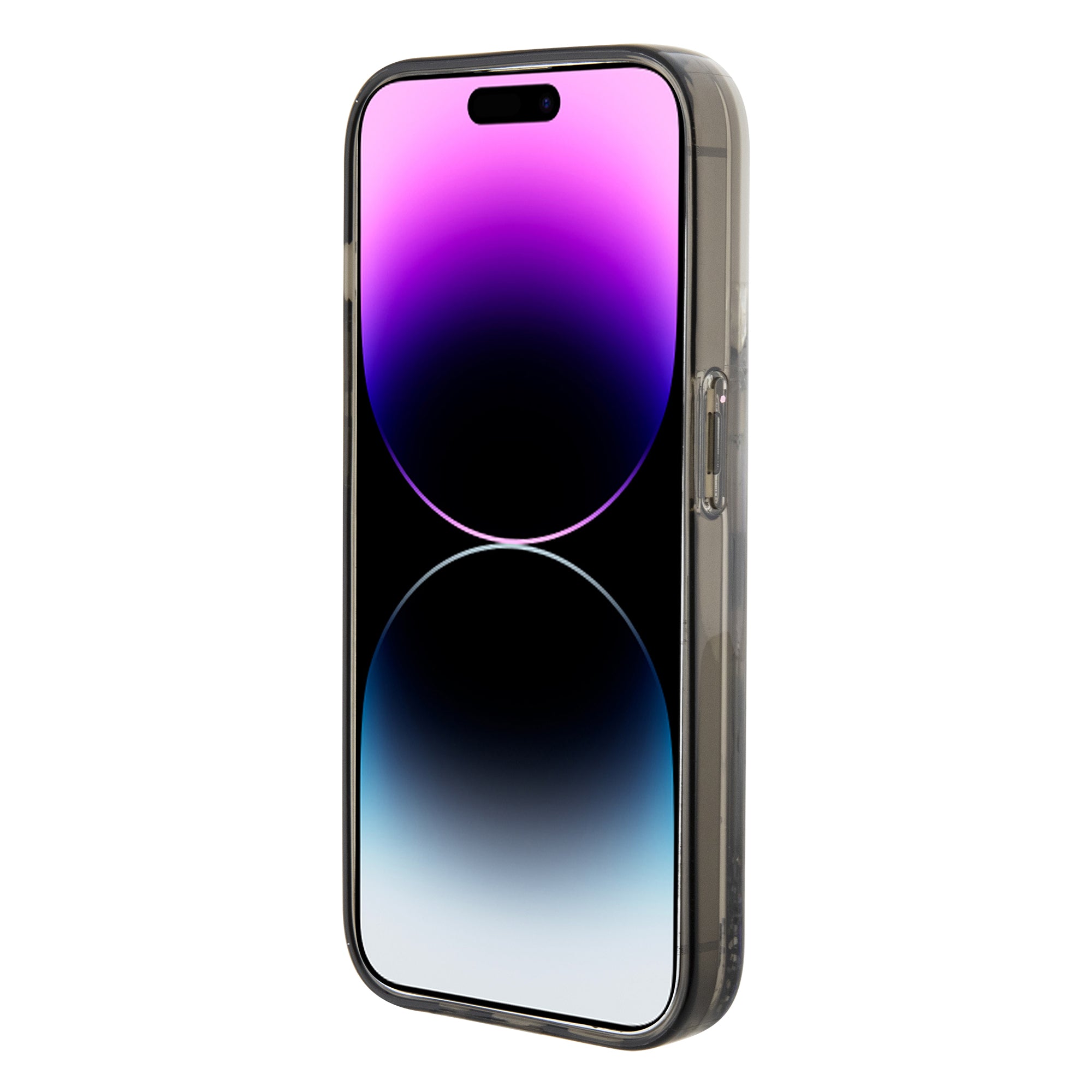 Karl Lagerfeld Ikonik Case Choupette Θήκη προστασίας από Liquid σιλικόνη – iPhone 15 Pro Max (Clear / Silver Glitter – KLHCP15XLKCNSK)