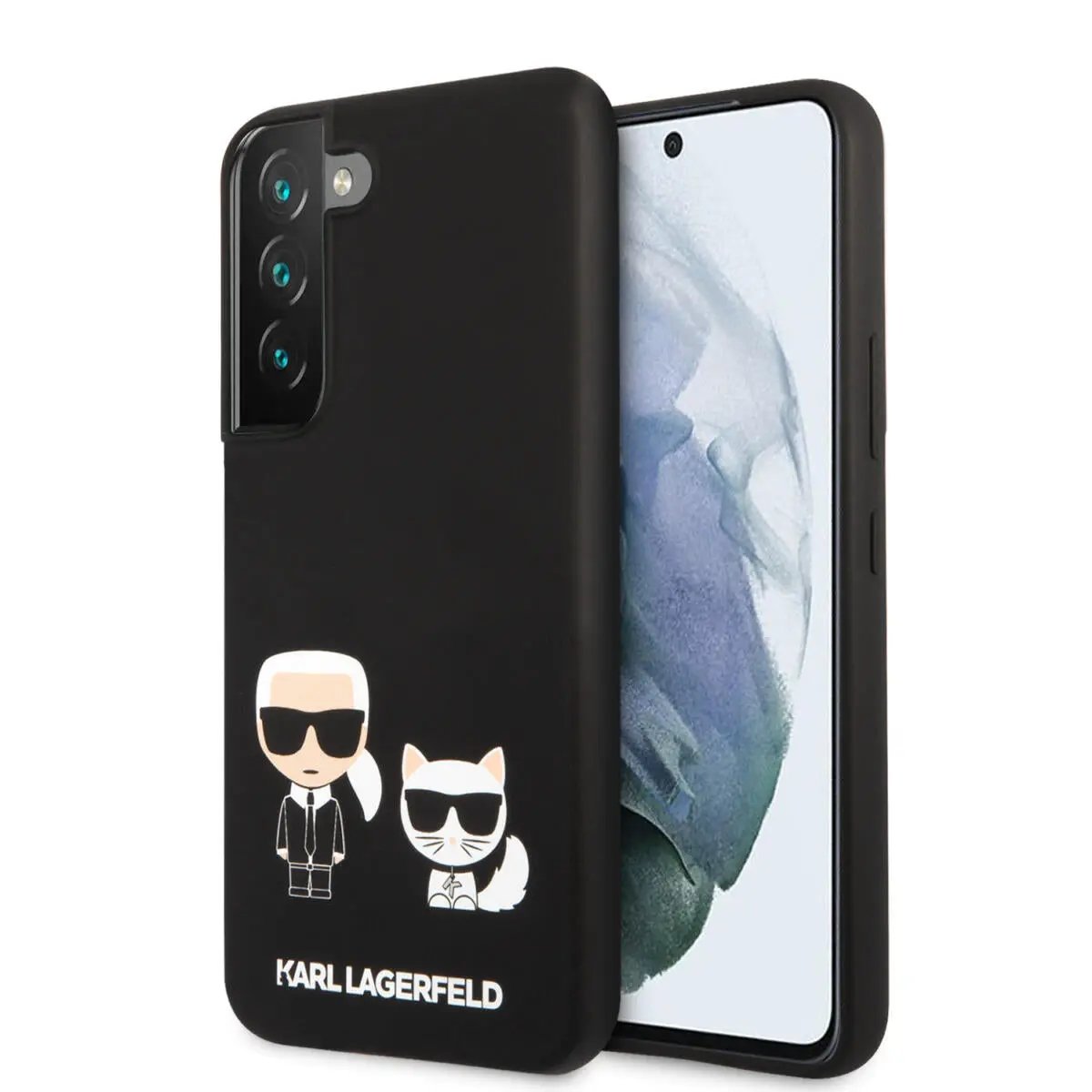 Karl Lagerfeld Hard Case Karl+choupette Θήκη Προστασίας – Samsung Galaxy S22+ 5g (black) – PhoneBazaar