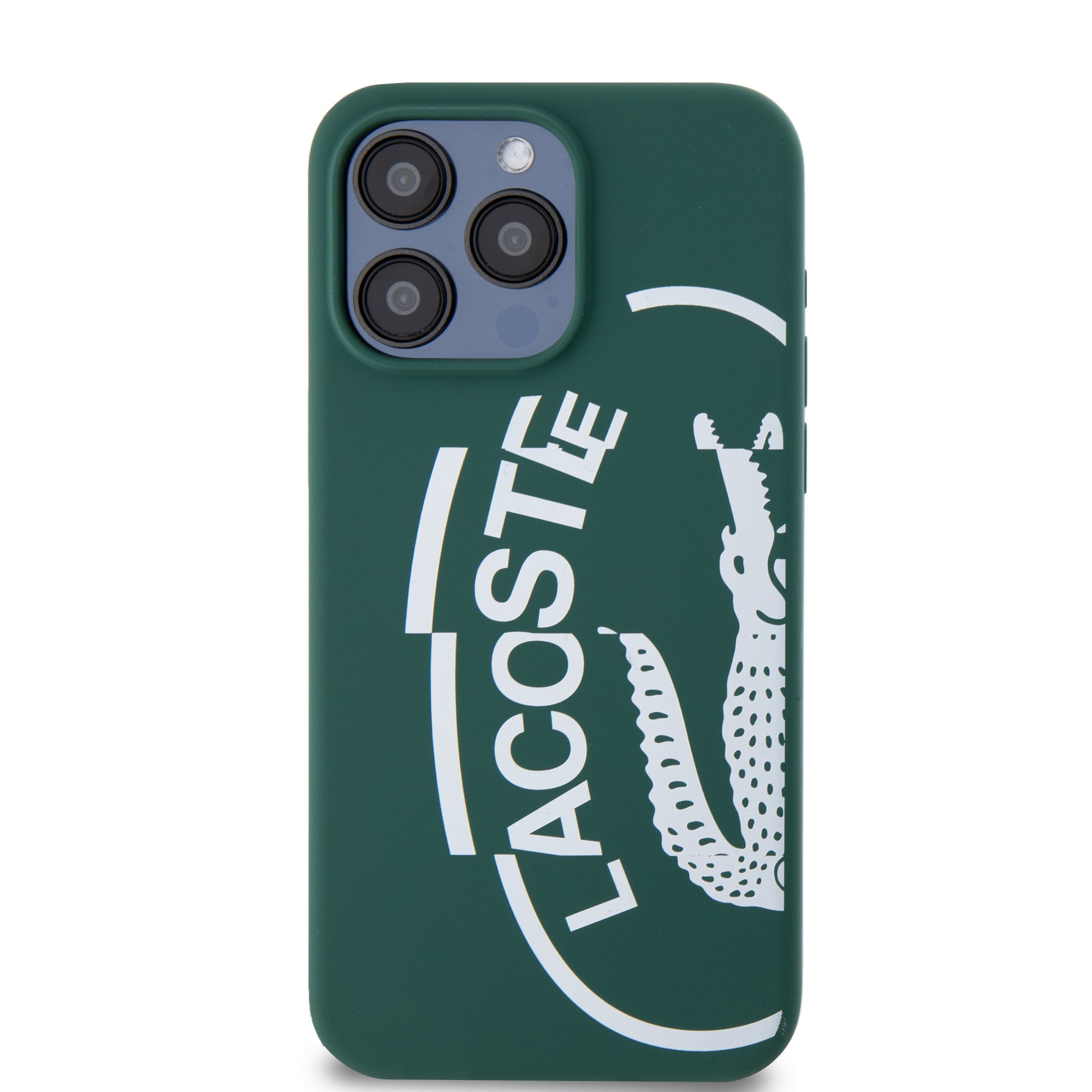 Lacoste Oval Logo Hard Case Θήκη προστασίας από Σιλικόνη για iPhone 15 Pro Max (Πράσινο/Λευκό)